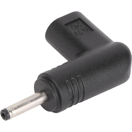 100W PD USB 3.1 Type C Vrouwelijk USB C naar DC 18.5‑20V 3.0x1.1mm Adapter PD Emulator Trigger 90 Graden