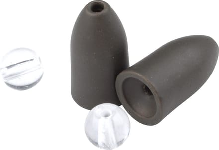 Spro Tungsten Bullet Sinker - 5 gram - matte green