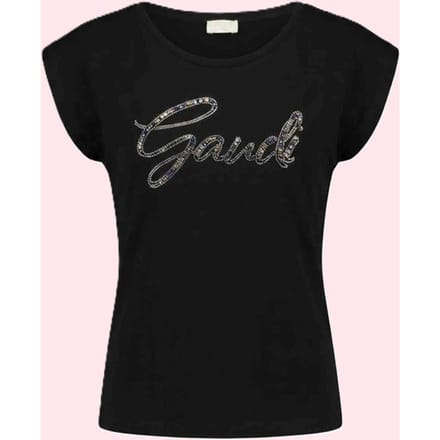 t-shirt met handtekening zwarte vrouw