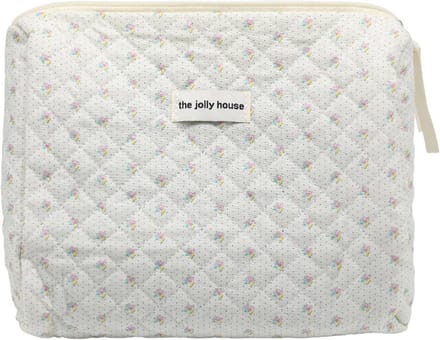 Solidchoice - Padded Makeup Tas met Bloemenpatroon voor Reizen