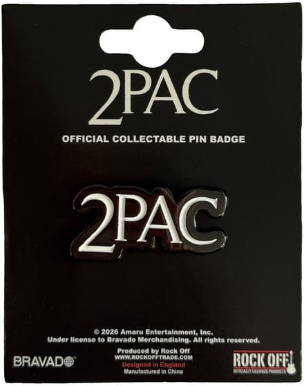 Tupac Classic Logo - Pin