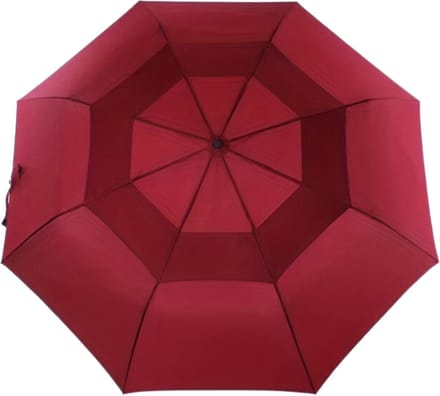 Bovista Moderne Stormparaplu - Windproof Paraplu - Opvouwbaar Stormproef - Automatisch Uitklapbaar - Umbrella - Rood