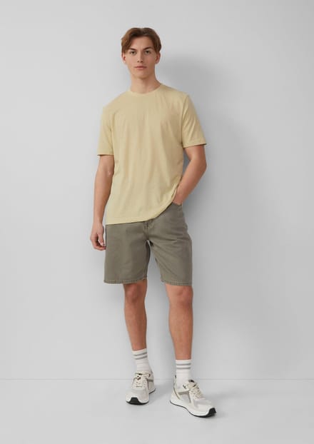Jeans Short met Ritsluiting QS