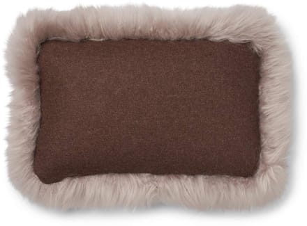 Sheepskin House - Wollen Kussen - LW rand - 34x52 cm