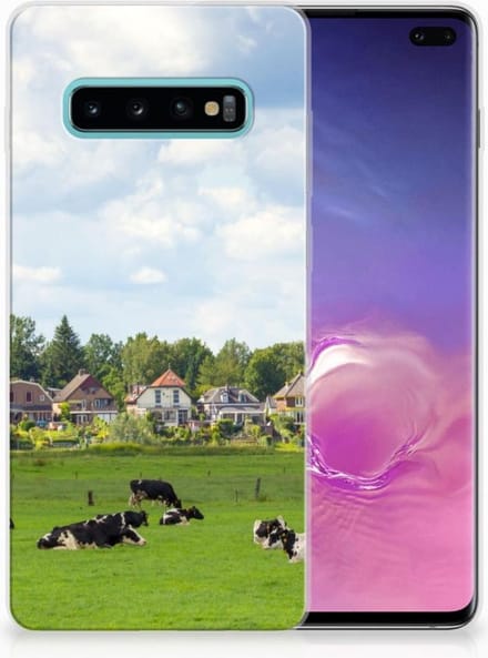 Samsung Galaxy S10 Plus TPU Hoesje Koeien