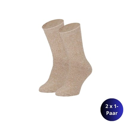 Morethansocks - Thermosokken dames - One Size - 2-Pack - Warme sokken - Wandelsokken