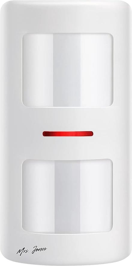 Mrs. Jones PIR-sensor buiten binnen 433 MHz draadloze verbinding minder dan 25 kg .