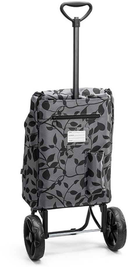 Puccini Shopping Trolley Boodschappentrolley - 2 Wiel - Boodschappenwagen - Grijs