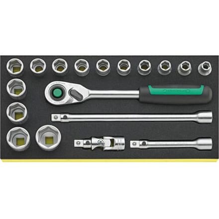 Stahlwille TCS 1/2 ZOLL 52/14/4 QR 96830352 Dopsleutelset