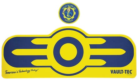 Fallout Desk Pad & Coaster Set Vault-Tec
