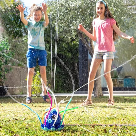 Jouet Arroseur - InnovaGoods - Octodrop - Multicouleur - 8 Tuyaux - Rotation 360° pur