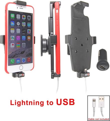 Brodit houder geschikt voor Apple iPhone 6 / 6S / 7 Plus/8Plus/Xs Max met hoes Passieve houder