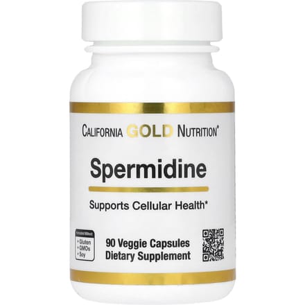 Spermidine, Extrait de Germe de Riz, 1 mg, 90 Capsules Végétales