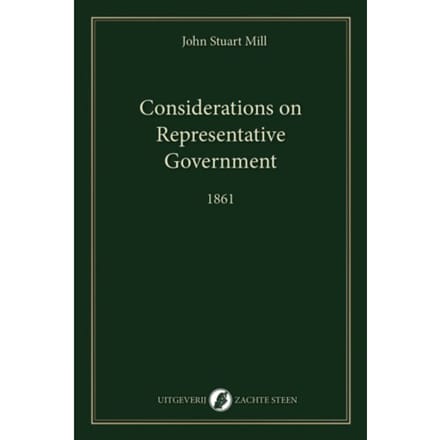 Considerations On Representative Government - Og Klassiek - John Stuart Mill