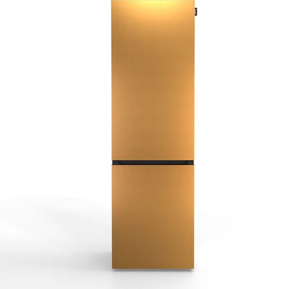 NUNKI LARGECOMBI-FBRZ / Combi Bottom Koelkast, E klasse, 269l, Brushed Bronze - Texture (FRONT only)