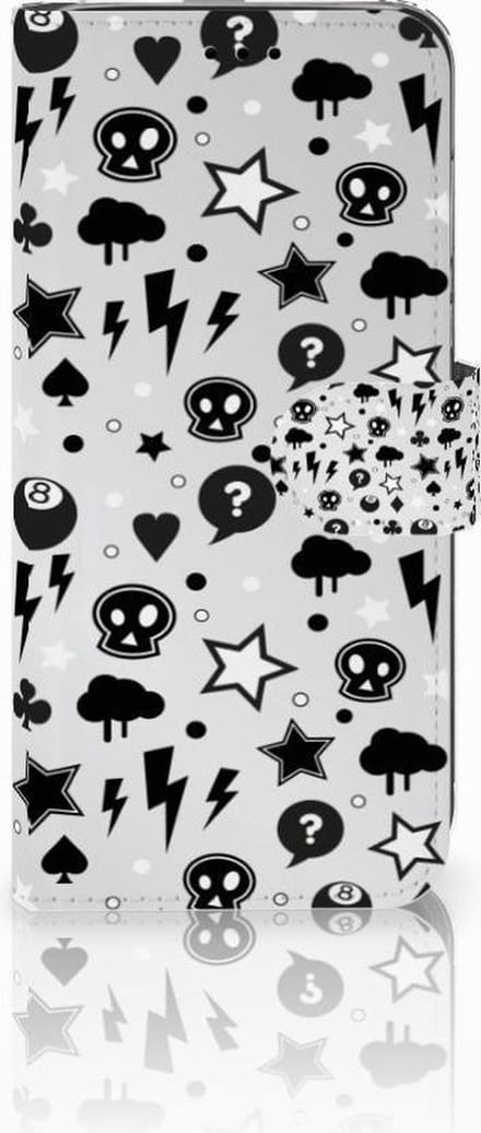 Telefoonhoesje met Naam Huawei P20 Lite Silver Punk
