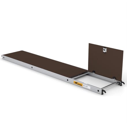 Wixor | platform 305 cm | advance | met luik | steigeronderdeel | rolsteiger | plank | asymmetrisch