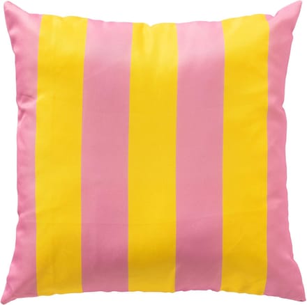 Textino - APOLLO - buitenkussen 45x45 cm - gestreept - Quince - geel, roze
