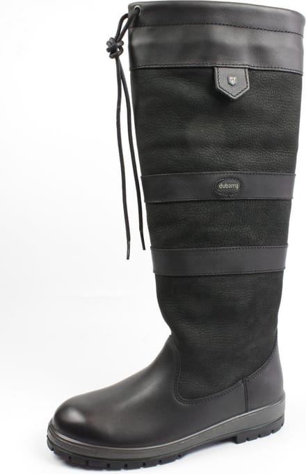 Dubarry Galway Laarzen - Leer - Dames - Zwart - Maat 37