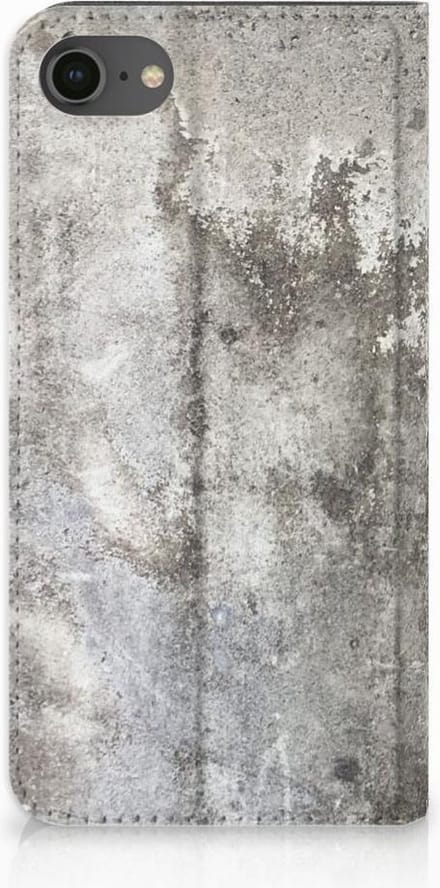 Standcase Hoesje voor iPhone 7 | 8 | SE (2020) | SE (2022) Standcase Beton Print