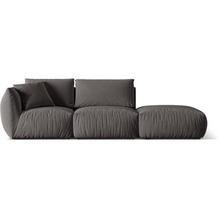Hoekbank Chris 3-zits rechts velvet | Micadoni