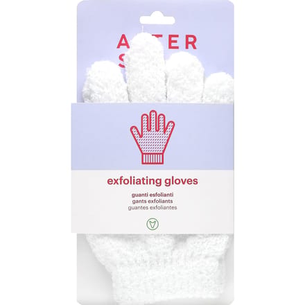 AfterSpa, Exfoliërende Handschoenen, 1 Paar white