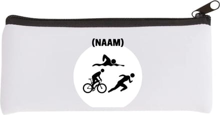 Akyol - triathlon Etui - Sport - sporter - triathlon - 20 bij 9 cm