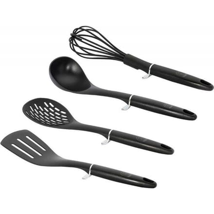Berlinger Haus Black Silver Serie - Keukenset - Nylon - Antibacterieel - Hittebestendig