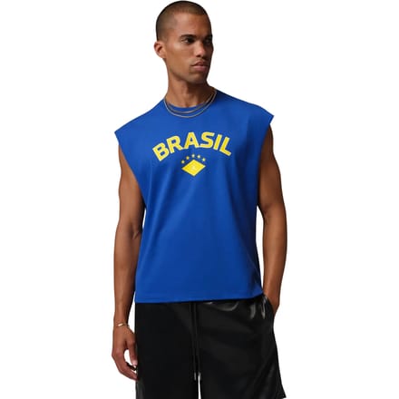 Mouwloze T-shirt Brazilië Coupe du monde 2026
