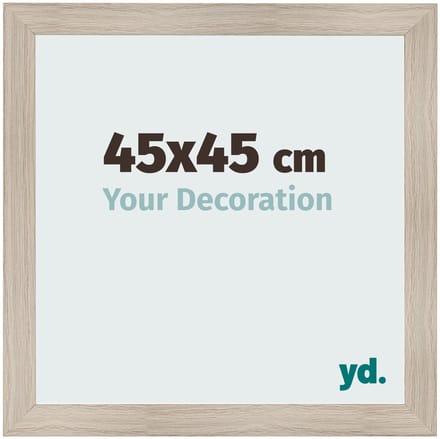 Your Decoration - Fotolijst 45x45 cm - MDF - Eiken Licht - Pisa