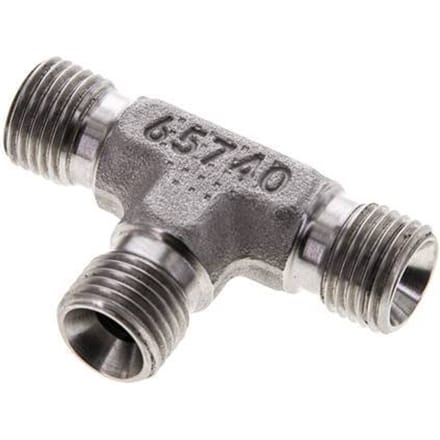 T-Fitting G1/4'' Buitendraad RVS 350bar (4917,5psi)