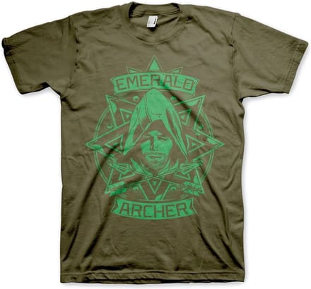 Arrow Emerald Archer T-shirt olijfgroen