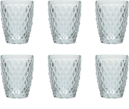 Medard de Noblat - Diamond - Glas 22 cl - Doorzichtig - 6 delig