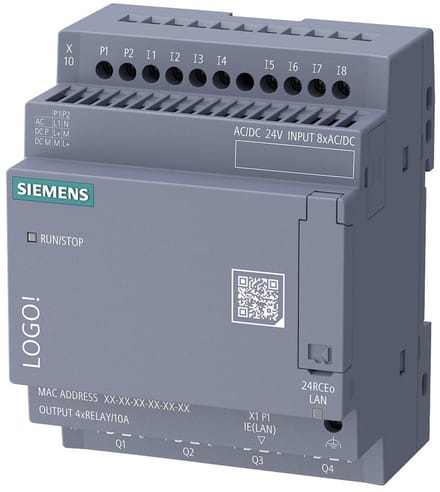 Siemens Logo! 9 6ED1052-2HB08-0BA3 PLC-aansturingsmodule 24 V/DC