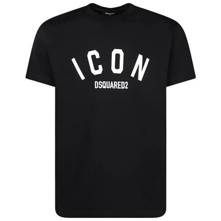 T-shirt Korte Mouw Dsquared T-SHIRT S79GC0089 BLACK