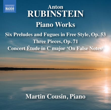 Martin Cousin - Rubinstein: Piano Works (CD)