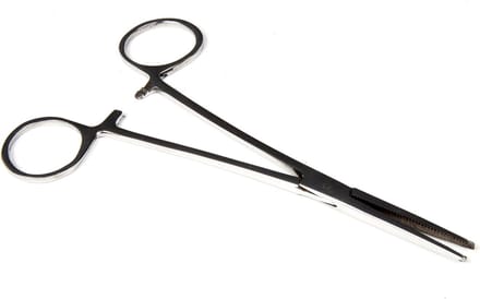 X2 Rechte Onthaaktang - 15cm - Vistang - Arterietang - Hakensteker