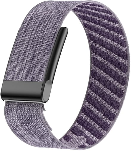 Strap-it Gebreid bandje Nylon geschikt voor WHOOP 5.0 - Lila