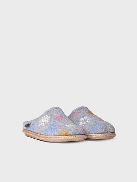 Damesslippers van vilt | DELI-CP