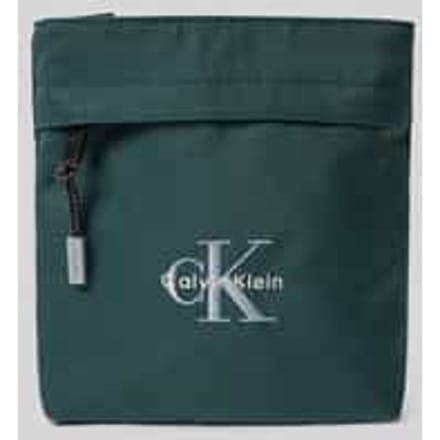 Crossbody Tas met Labelstitching