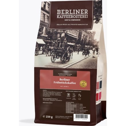 Berliner Kaffeerösterei Berlijn ontbijtkoffie 250g