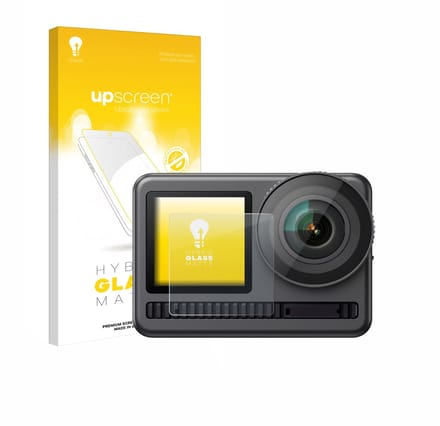 upscreen - Screenprotector voor Akaso Brave 8 (Display voor) - Folie Beschermfolie Beschermglas matte