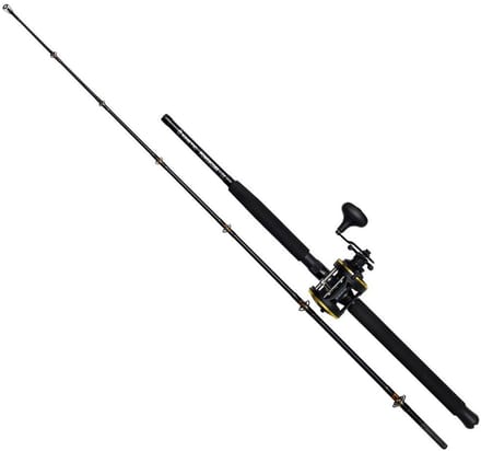 Kinetic Powercore Cc Trolling-combo 2 Stukken Zwart 2.02 m / 300-1000 g