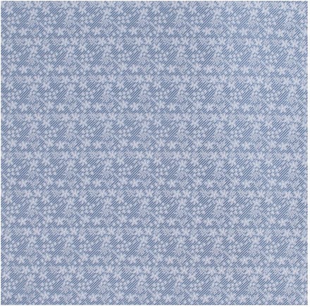 TRESANTI | ERCOLE | Zijden pochet bloemen | Blauw