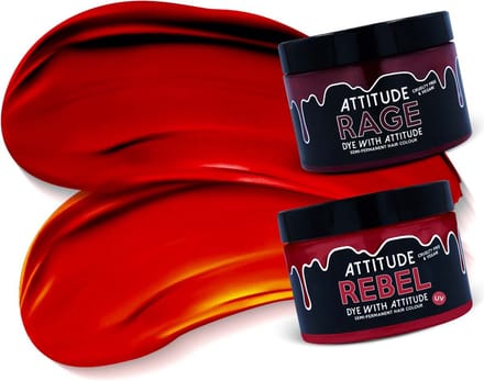 Attitude Hair Dye - SEEING RED Kit Semi permanente haarverf kit - Rood