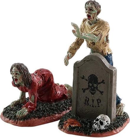 Lemax - Zombies - Set Of 2
