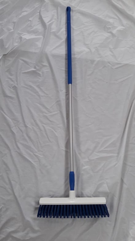 Borstel hygienisch 40 cm + ergonomische aluminium steel