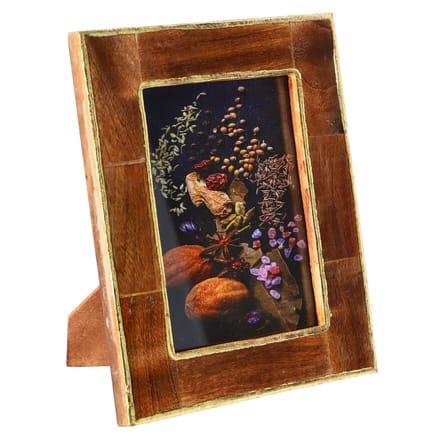 Fotolijst "Jim" 13x18 naturel/goud hout