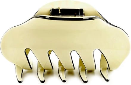 Luxe Haarklem 8 cm (Sierklem) in geschenkdoos (gebroken wit)