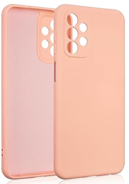 Beline - Siliconen Etui - Rosegoud - Geschikt voor Samsung Galaxy A23 5G - Elegant Ontwerp